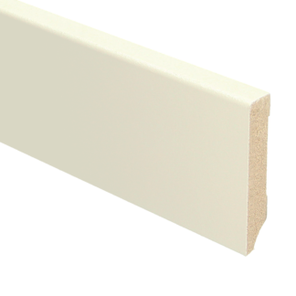 MDF Moderne plint 90x15 voorgelakt katoen