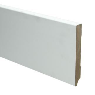 MDF plint 120x15 V313 wit gegrond recht