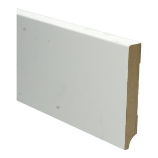MDF plint 120x18 V313 wit gegrond recht