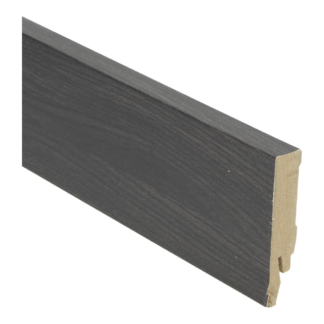 Plint Wenge Zwart 70x14 mm