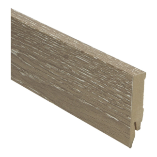 Plint Eiken Geschraapt Grijs 70x14 mm