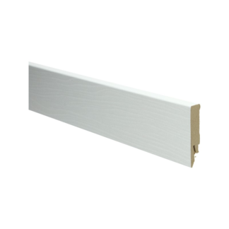 Plint Eiken Wit Gelakt 70x14 mm