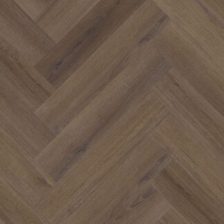 PVC Iep Visgraat XL Bruin Plak