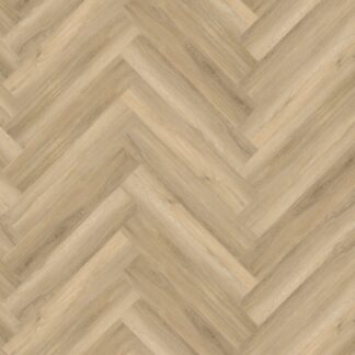 PVC Beuk Visgraat Beige Plak