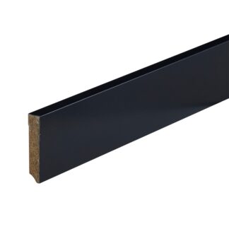 Gelakte Plint Amsterdam Zwart RAL 9005 70x15