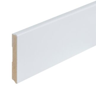 Gelakte Plint Berlijn Wit RAL 9010 120x15