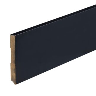 Gelakte Plint Amsterdam Zwart RAL 9005 120x15