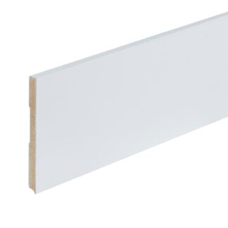 Gelakte Plint Amsterdam Wit RAL 9010 120x9